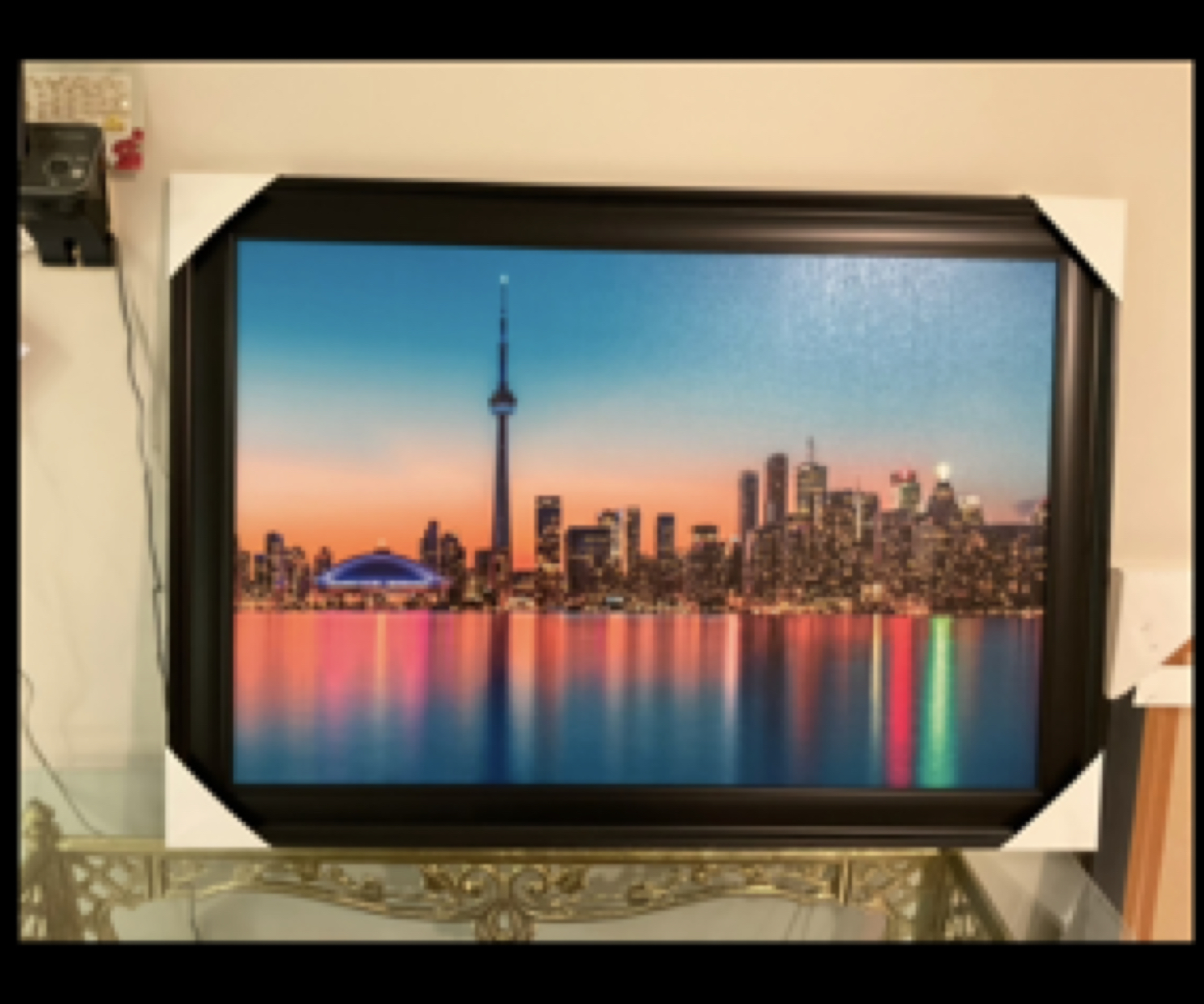 ⭐️ ⭐️ Brand New Beautiful Toronto Skyline Picture Frame - - photo 2