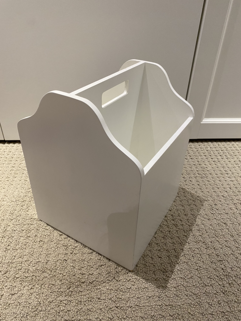 Storage box - white (wooden) thumbnail