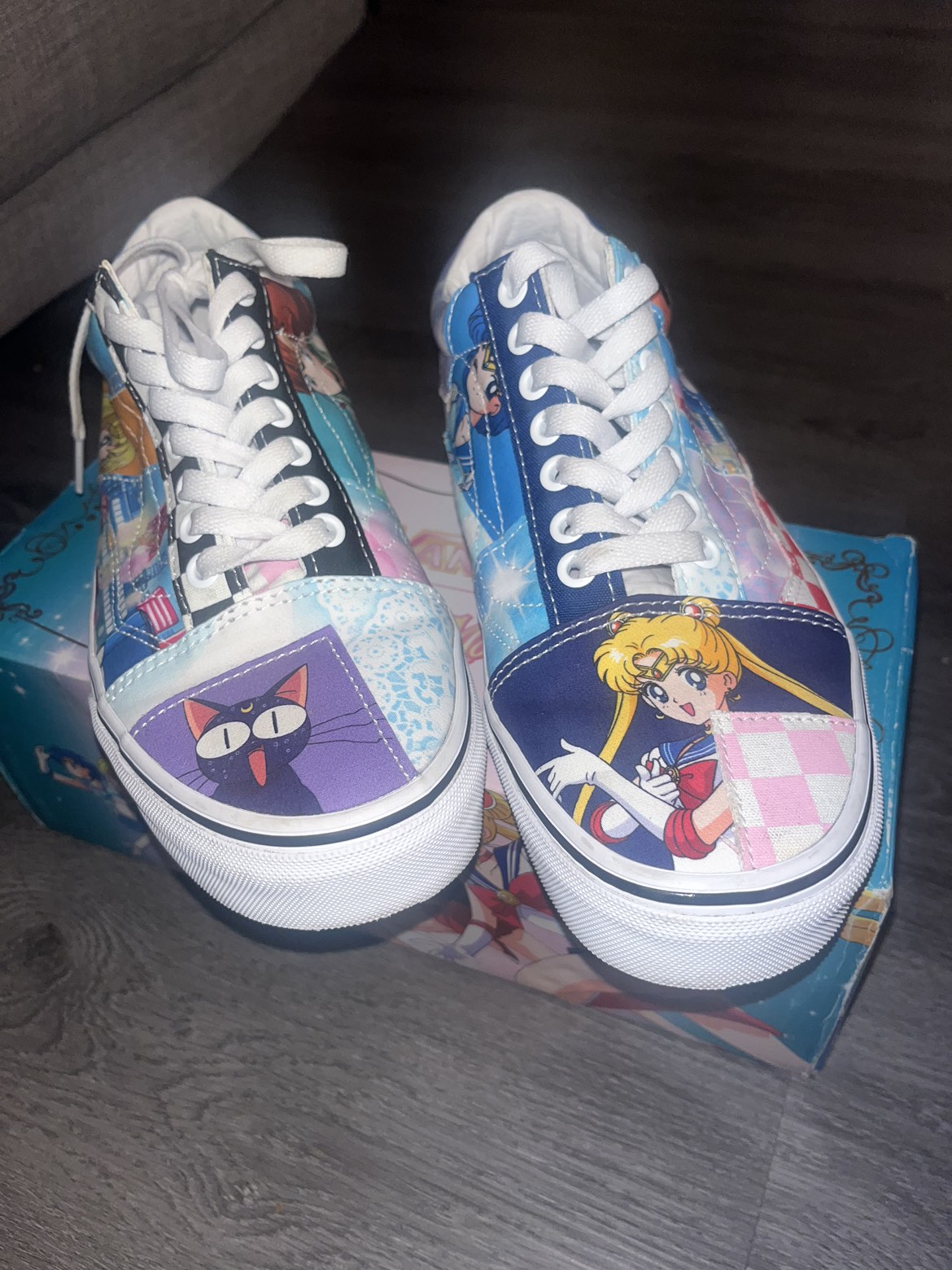 Sailor Moon Vans Size 9 Women