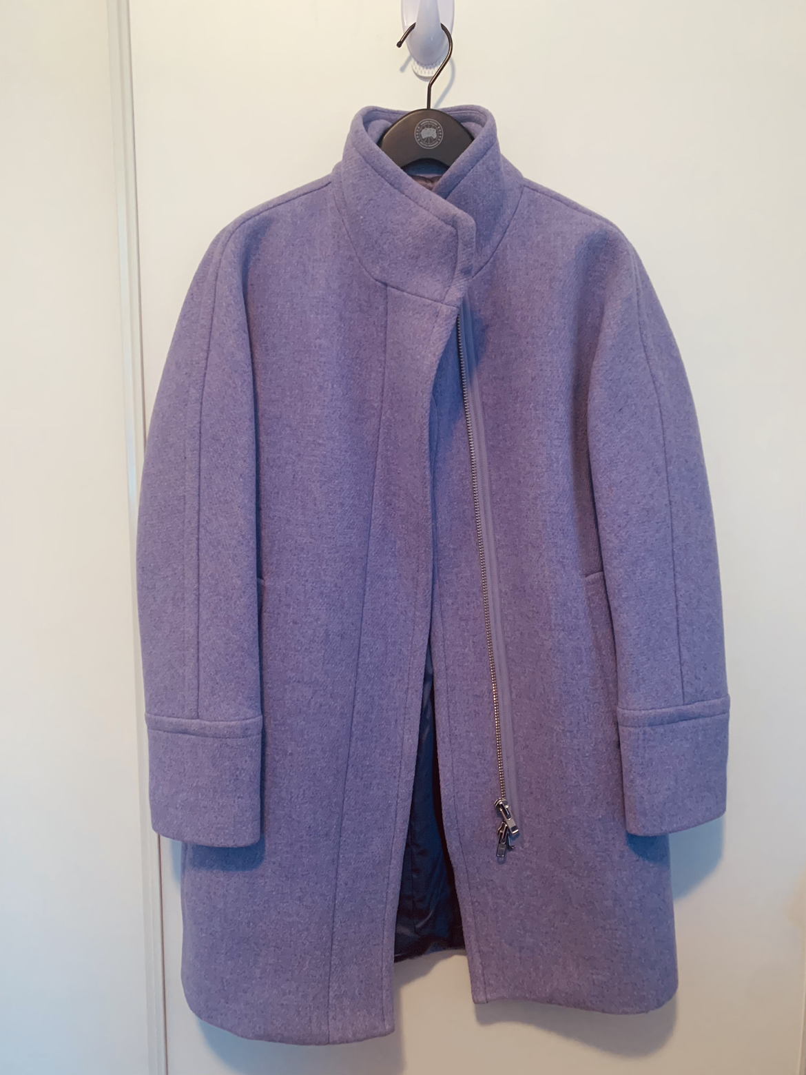 J. CREW Lavender Coat image indicator(2)