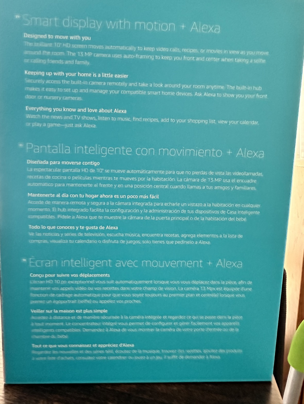 Echo Show 10 (3rd Gen) | with Alexa Charcoal - photo 4