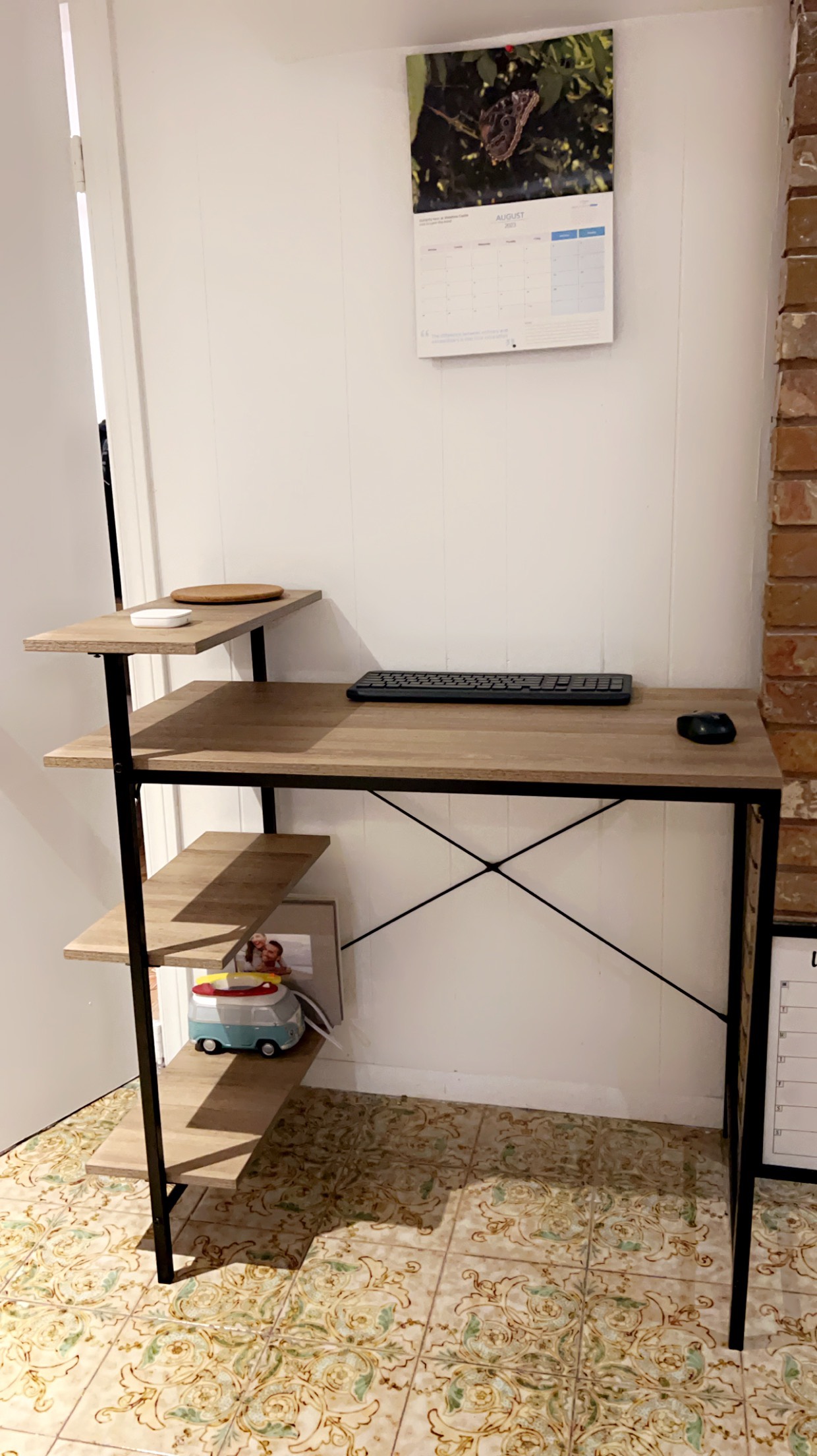 New Desk w Shelving thumbnail