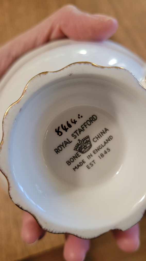 Vintage Royal Stafford Teacup set image indicator(2)