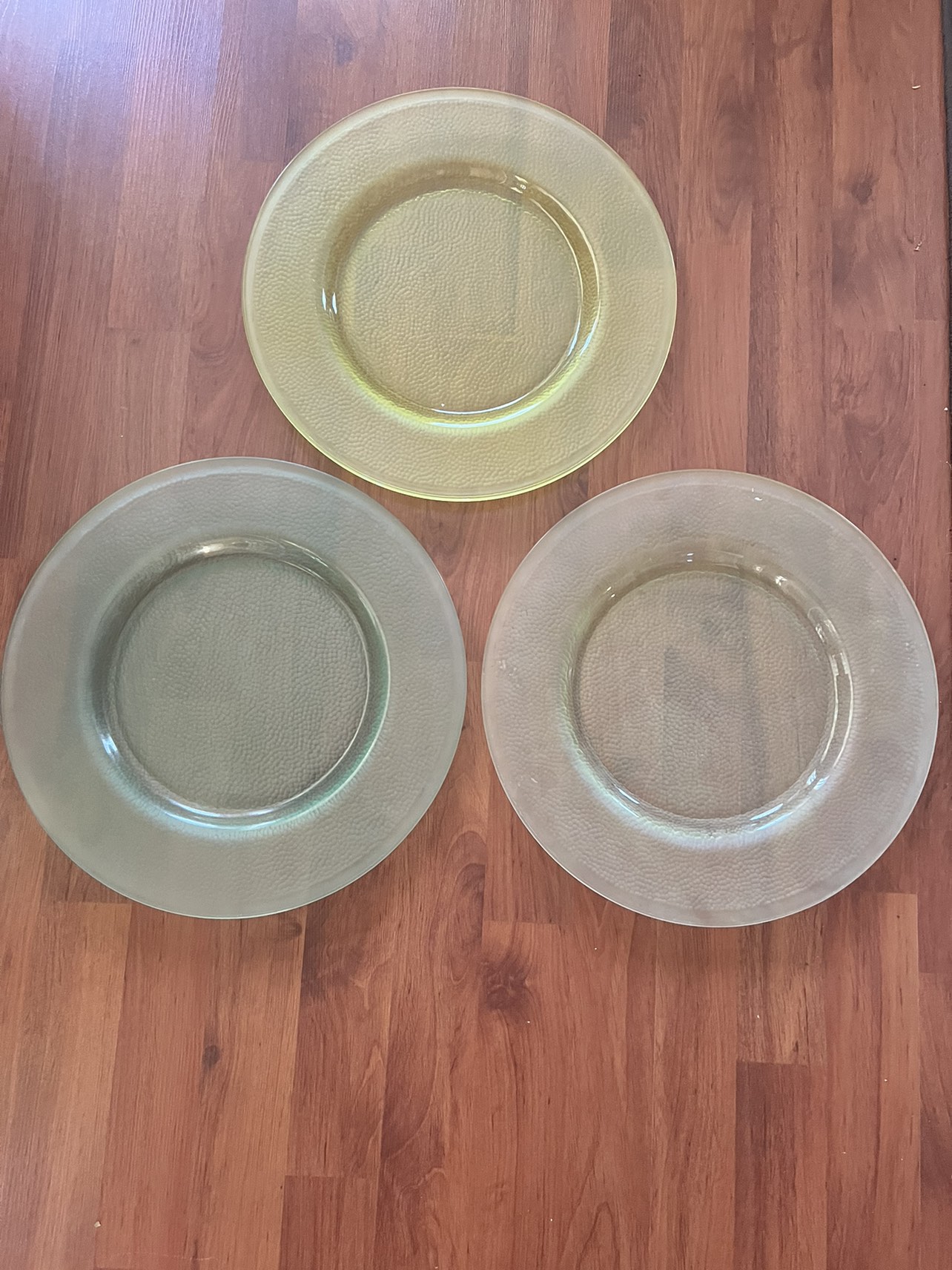 3 Glass Platters, 14” for $12 each or 3 for $30