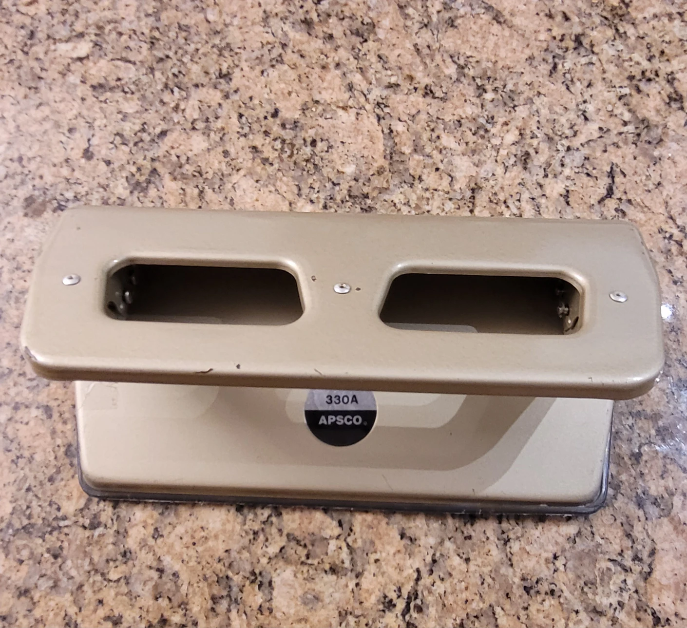 Sanford 330A Heavy-Duty 3-Hole Punch, 30-Sheet Capacity image indicator(3)