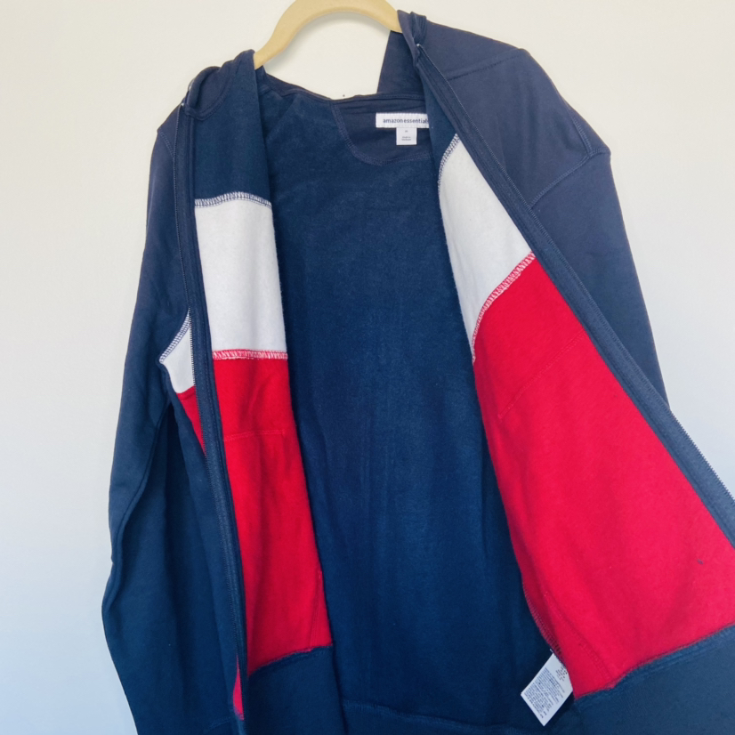 New Men’s Full-Zip Hooded Fleece Sweater - photo 5