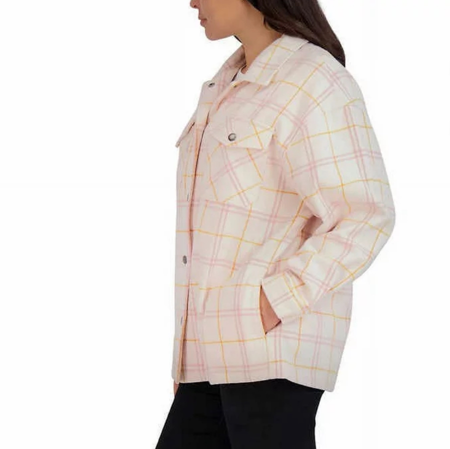 HFX Women's Long Sleeve Cozy Shacket Shirt Jacket - photo 2
