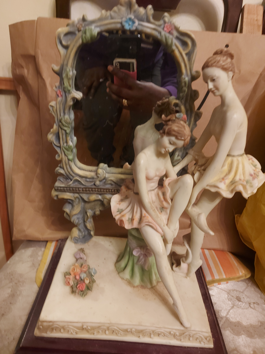 Antique Ballerina Figurine