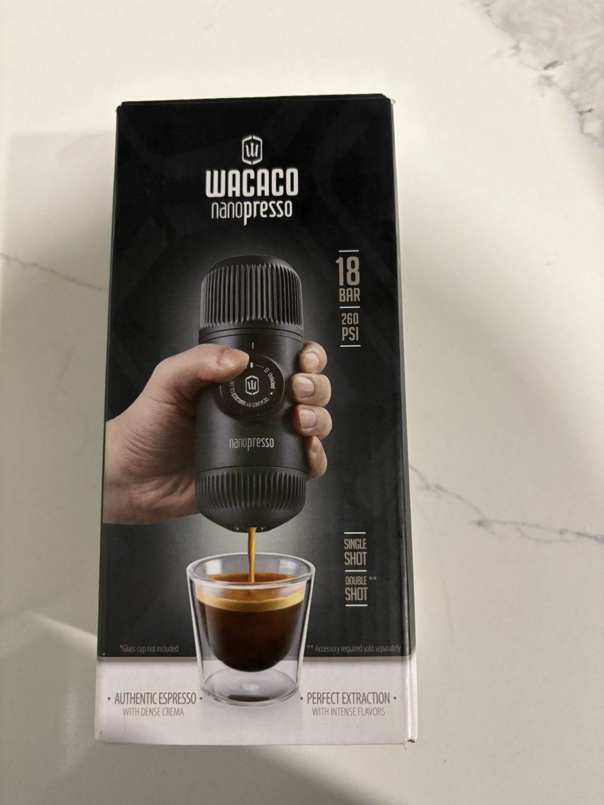 Handheld espresso maker 🏒