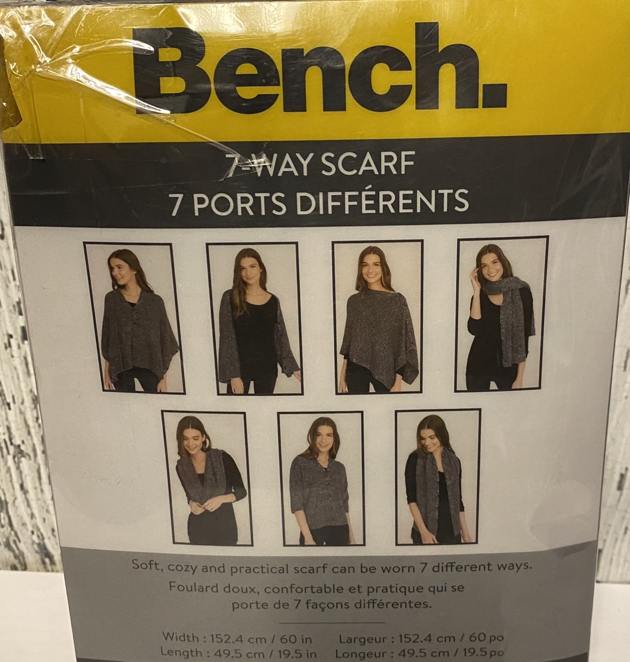 Bench women's 7-way scarf  BNIB image indicator(4)