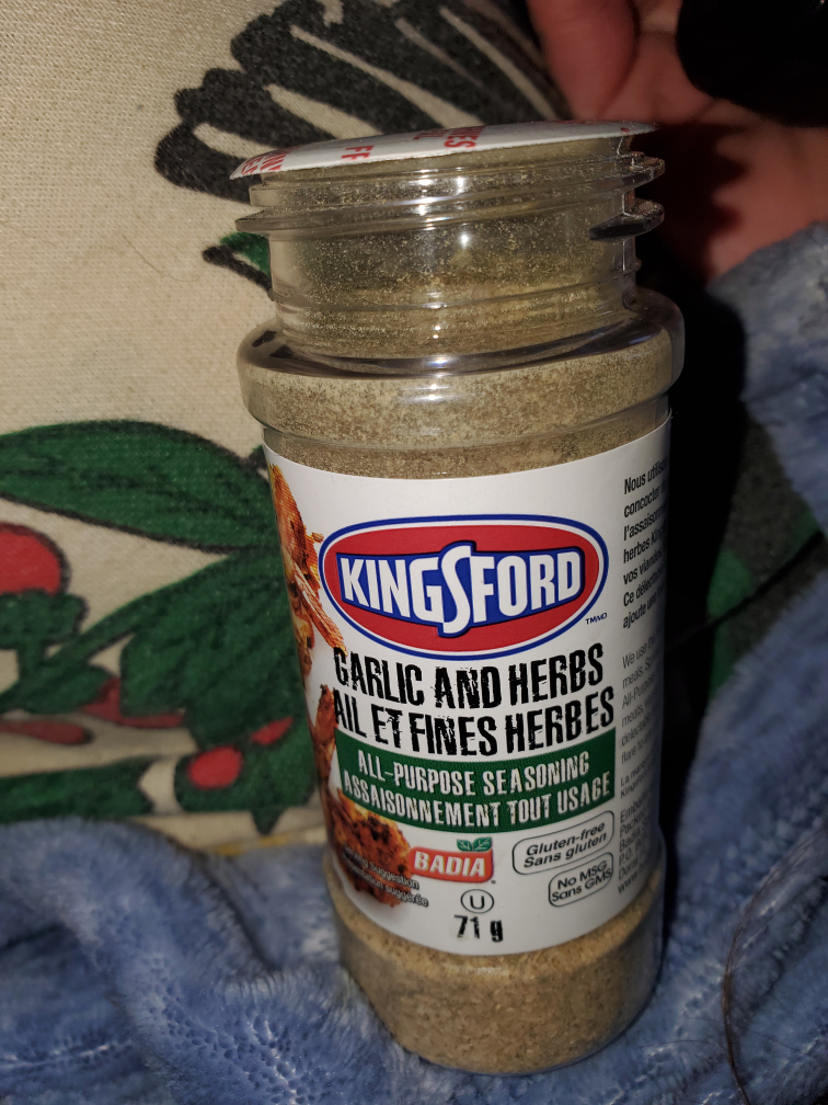 Kingsford garlic & herbs seasoning #freecycle - photo 3