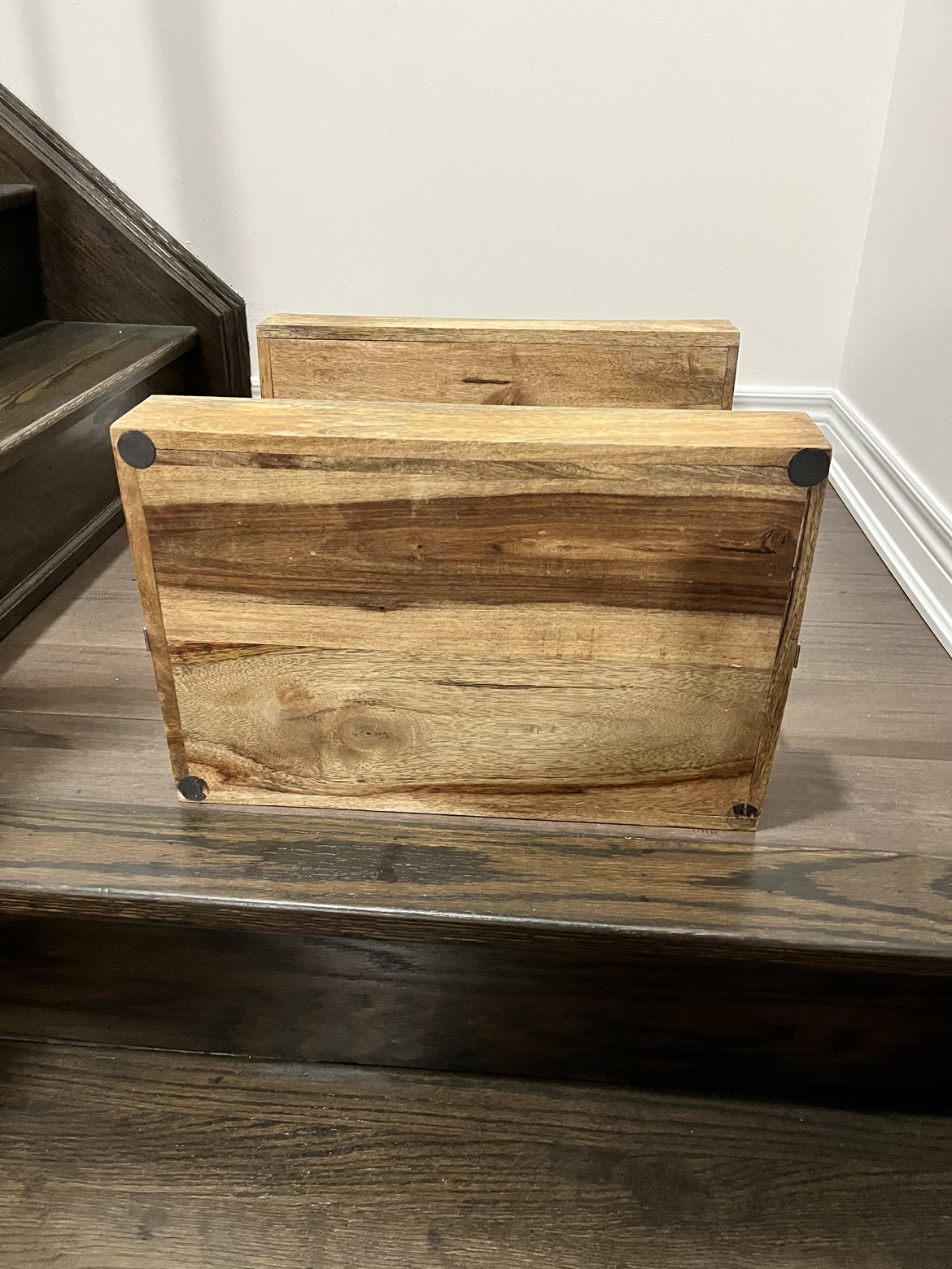 Large two tier wooden stand image indicator(9)