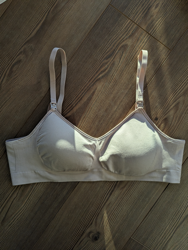 Qty 2 - Seamless V-Neck Nursing Bras - Thyme Maternity - photo 4