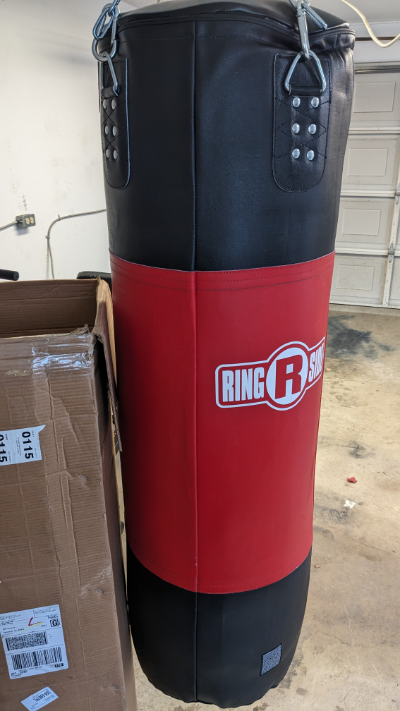 ringside 100lbs punching bag