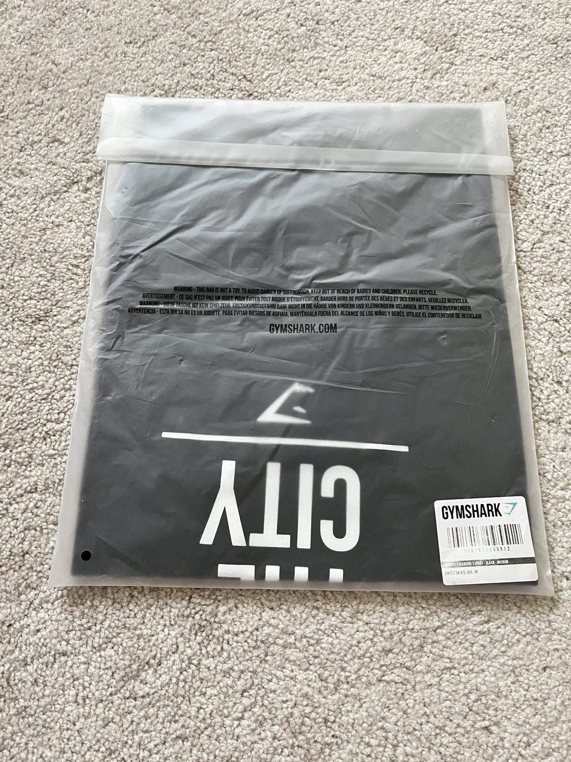 NEW Gymshark Toronto Exclusive Fitted T Shirt Size Medium image indicator(4)