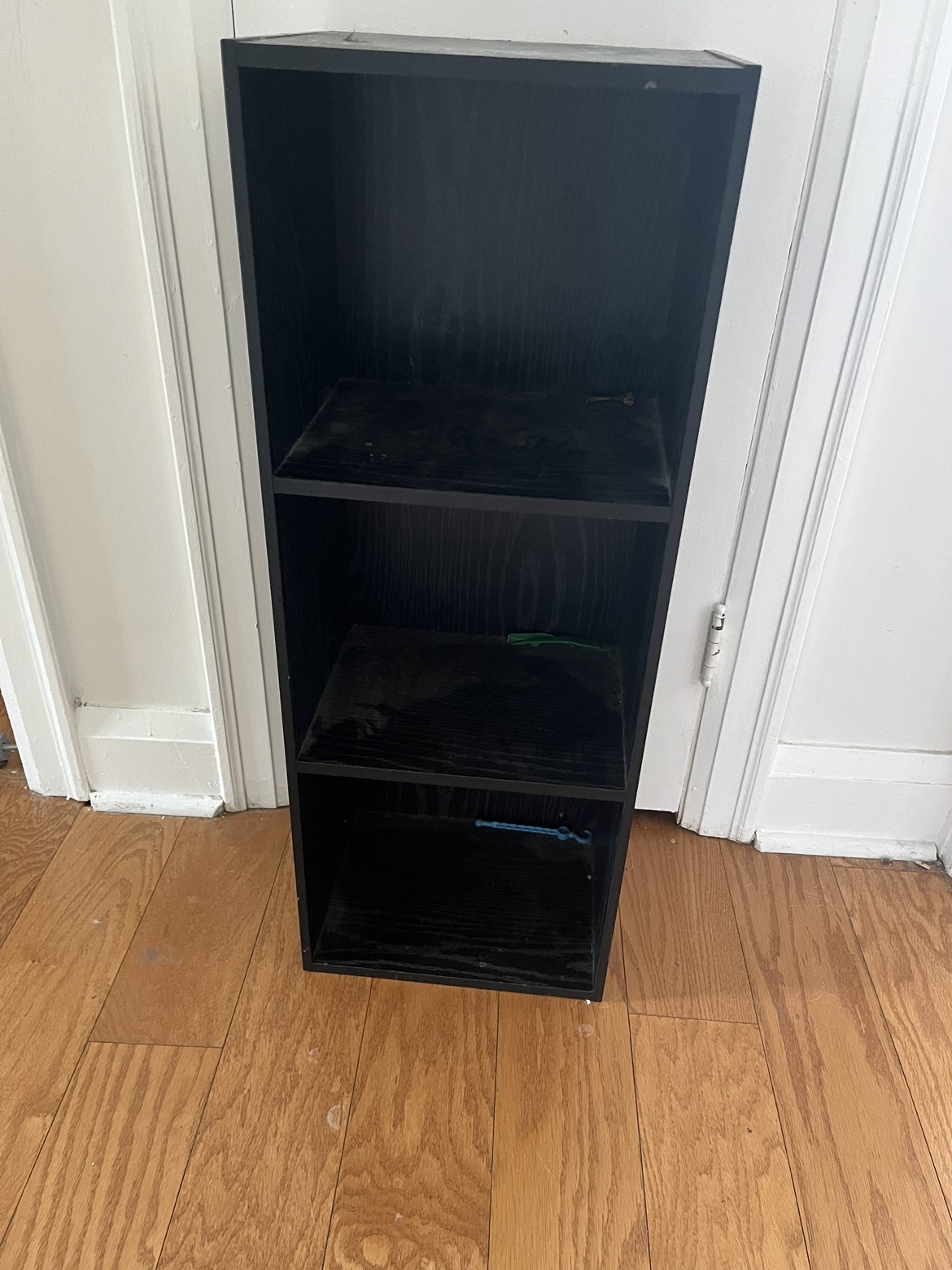 Black shelf