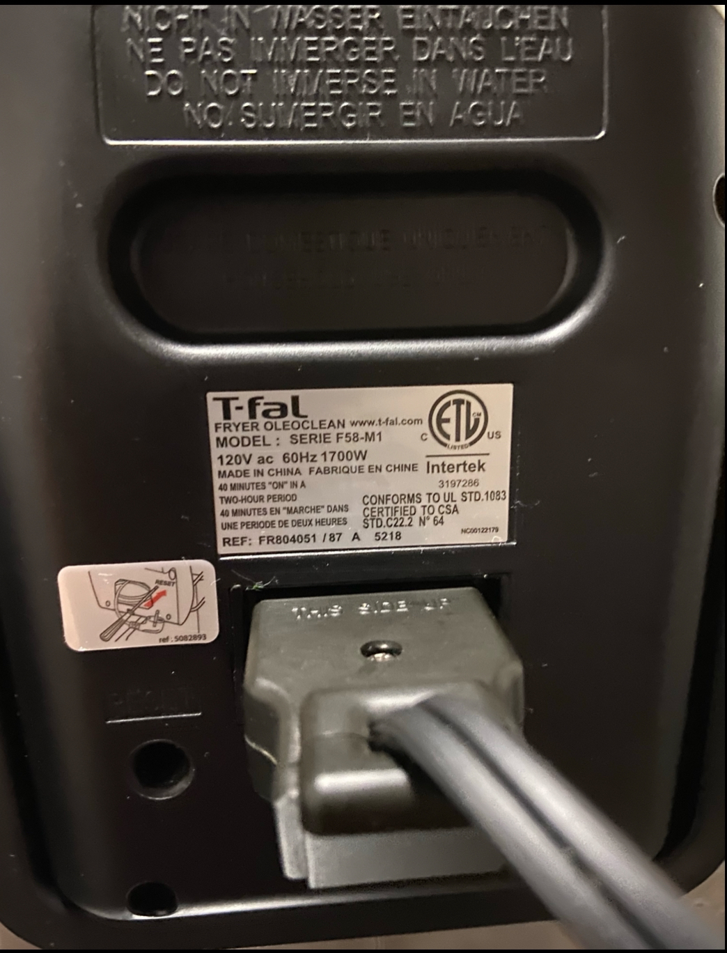 Deep fryer T-FAL - photo 4