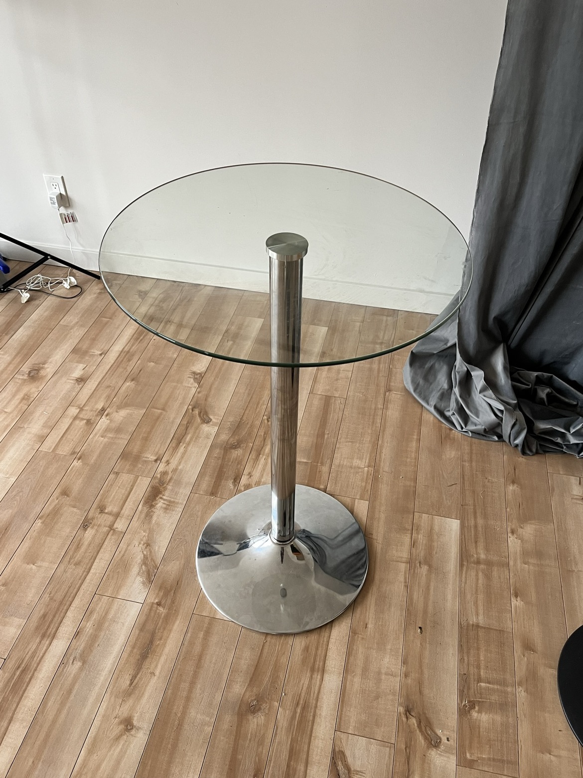 Glass Top Bar Table - photo 2