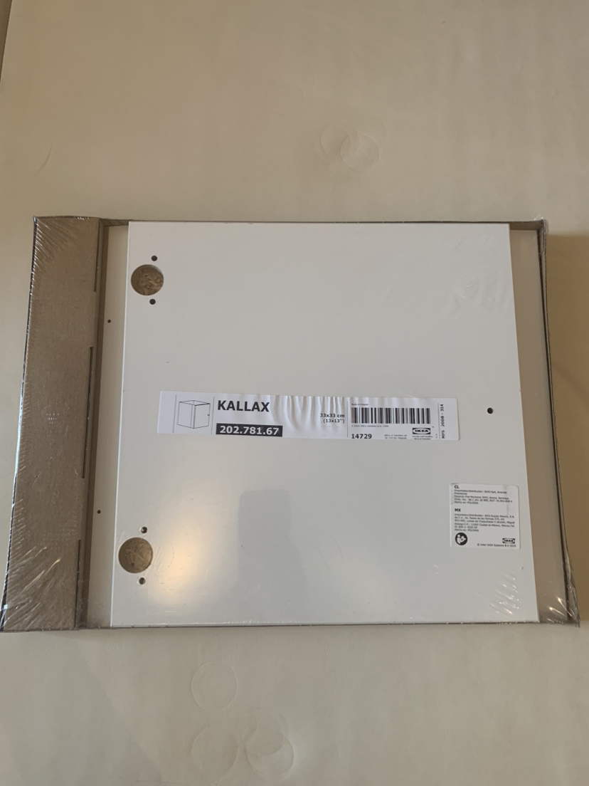 Kallax insert with door (white) thumbnail