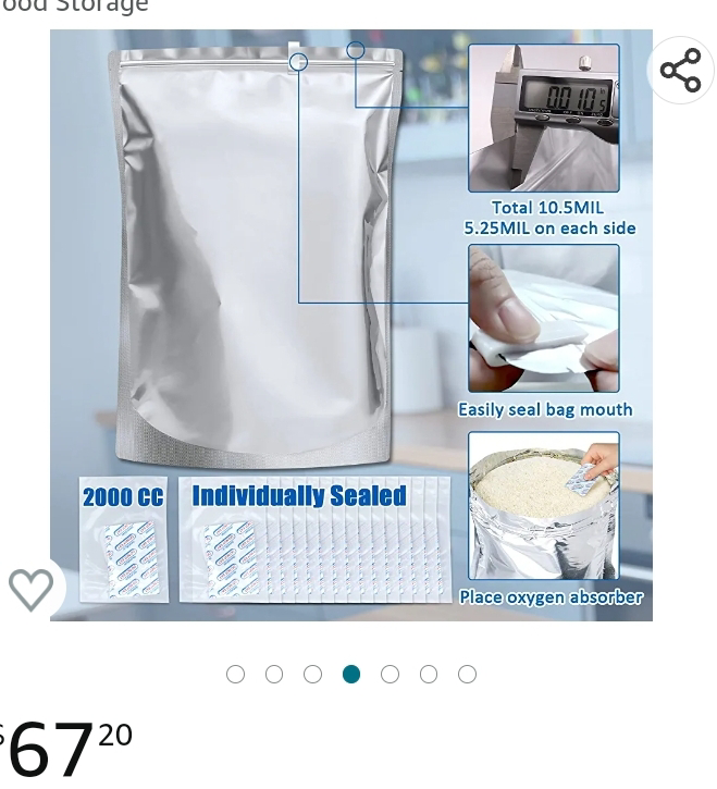 brand New food storage bags image indicator(2)