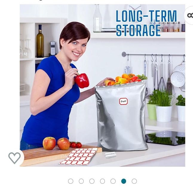 brand New food storage bags image indicator(5)