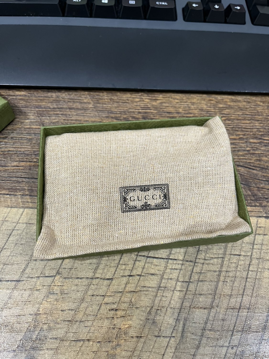 Gucci Black Marmont Leather Card Case - photo 4