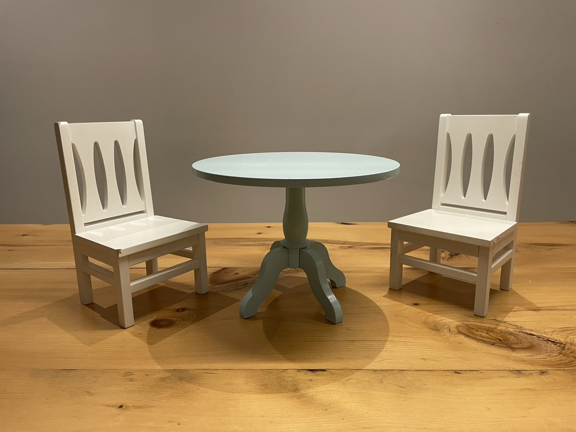 American Girl Truly Me Table and Chairs Set