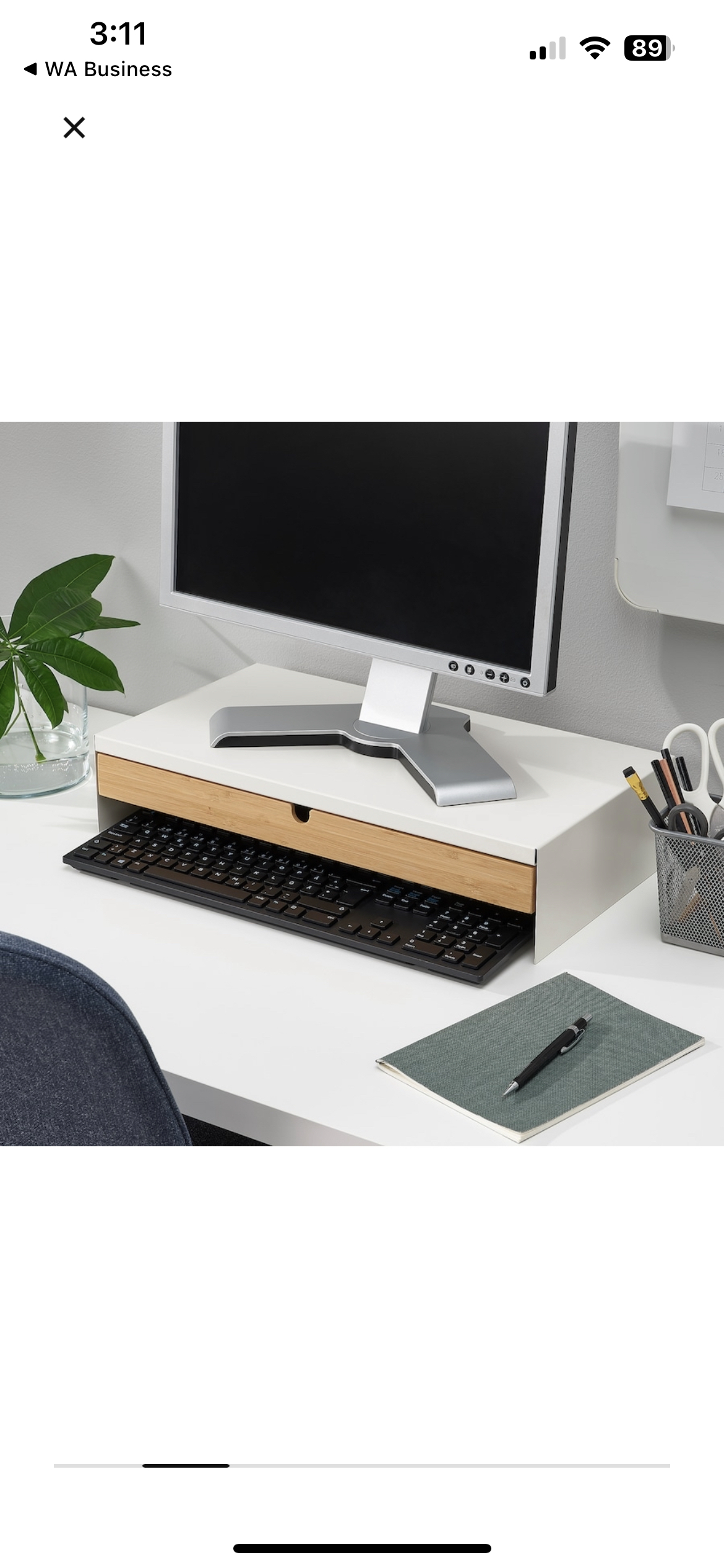 IKEA monitor drawer - photo 2