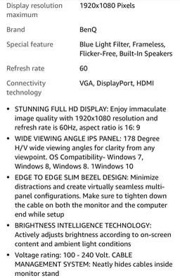 BenQ Business Monitor NEW - photo 4