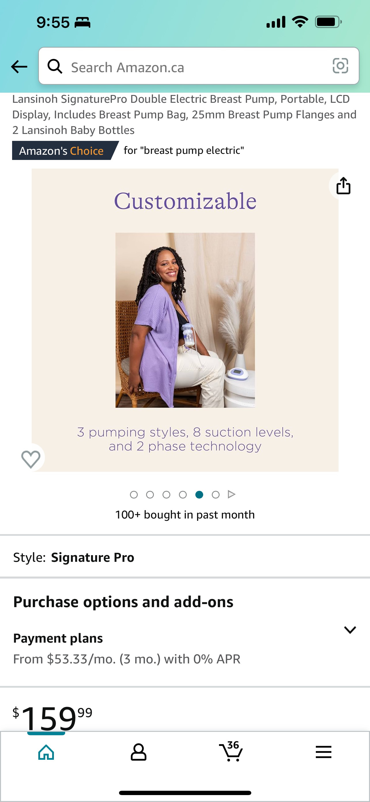 Lansinoh Double electric breast pump - photo 2