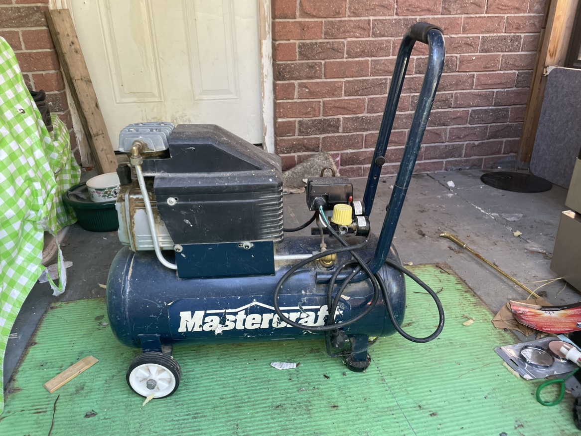 Pressure washer sitting in the garage for a couple years