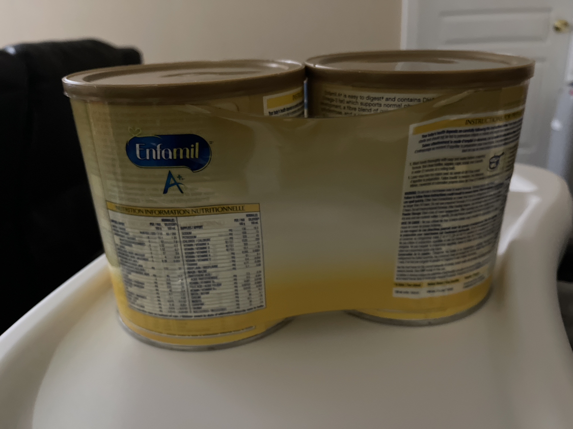 Enfamil A+ infant formula