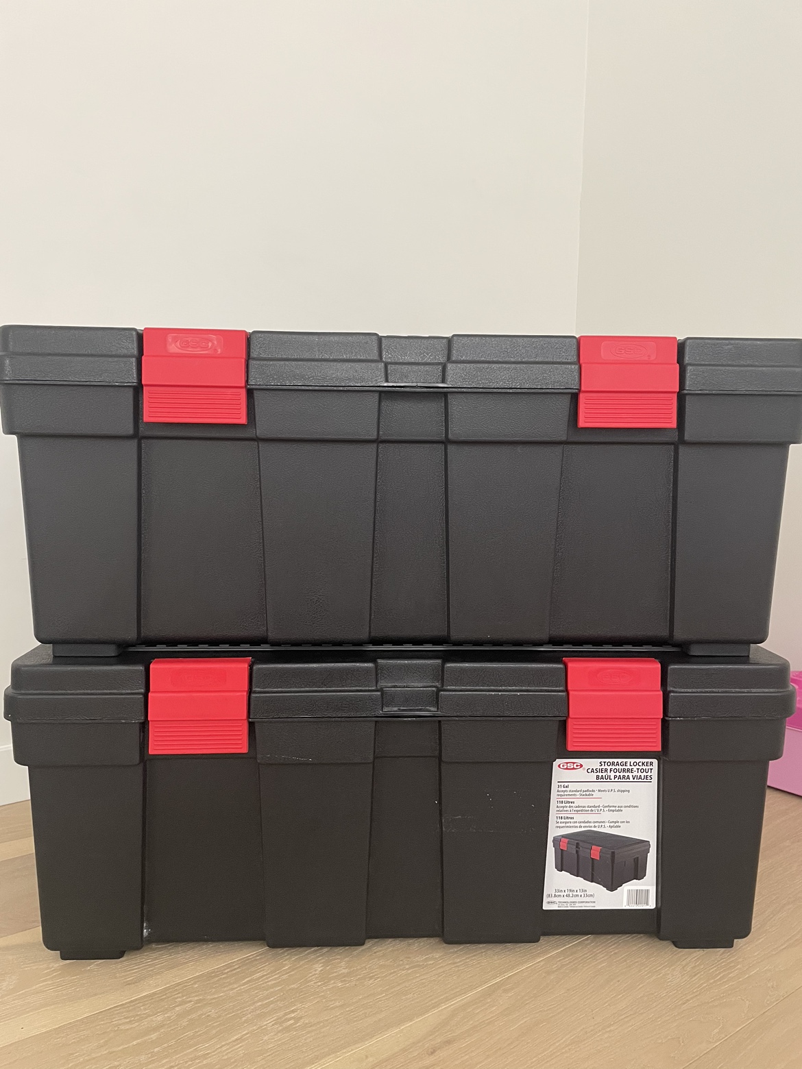 Storage box (118L), storage bin, organizer box - photo 4