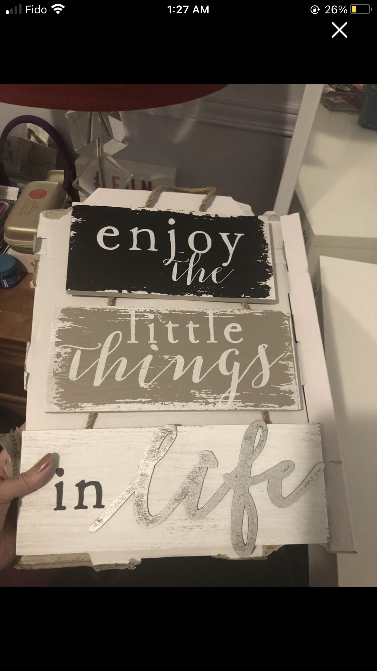 Wall or Garden hanging plaque image indicator(2)