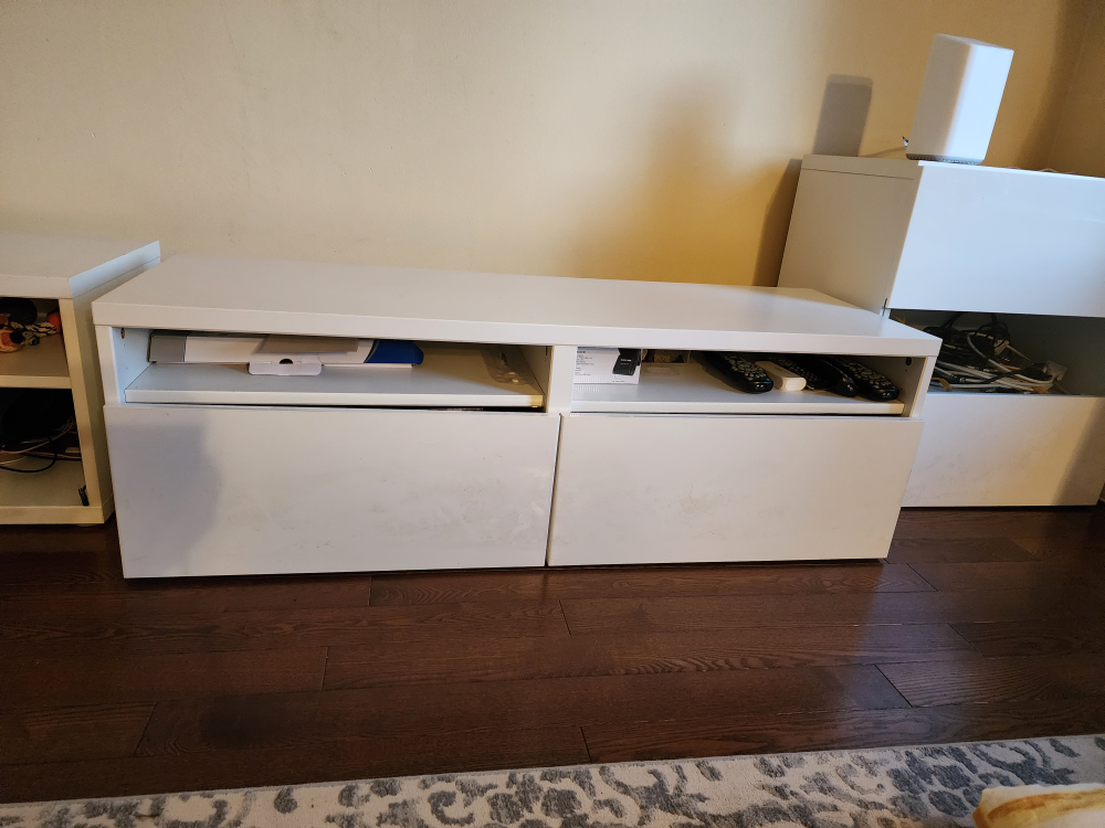 Ikea Besta TV stand media storage cabinets - photo 2
