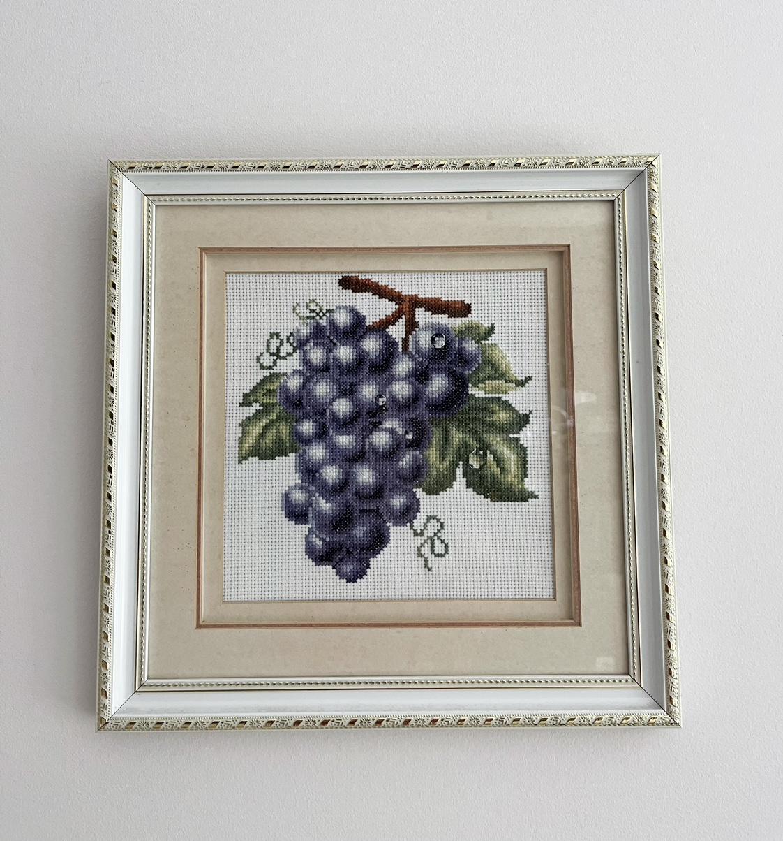 Home decoration: cross stitches ❄️