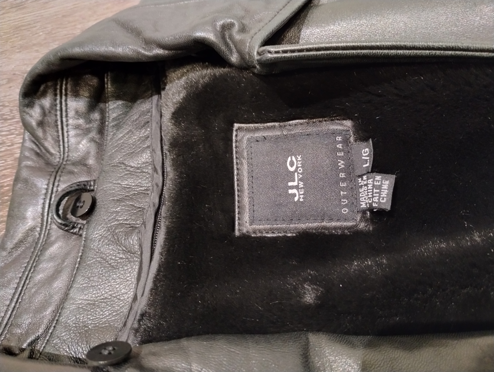 JLC NewYork Genuine Leather jacket with removable vest image indicator(2)