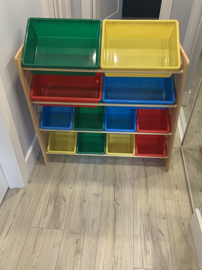 Toy bin/toy storage/toy shelf - photo 2