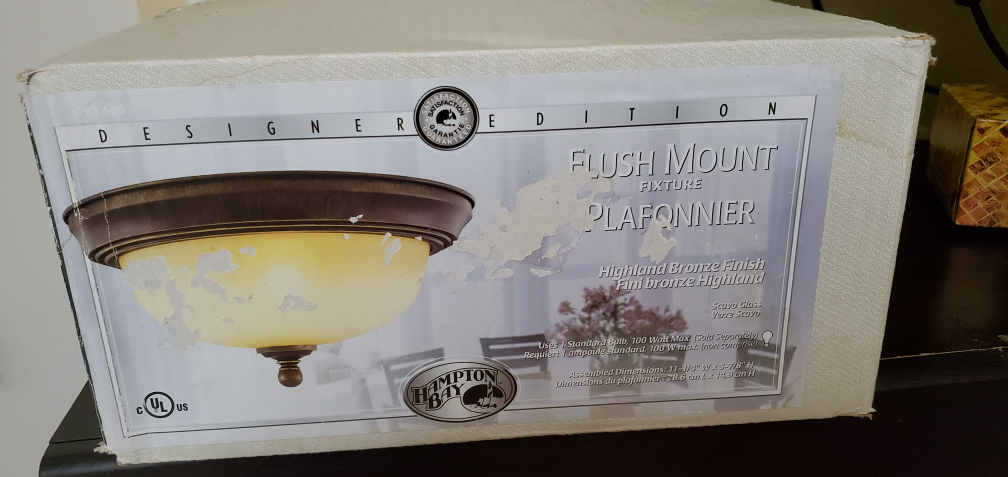 Light fixture - ceiling flush mount