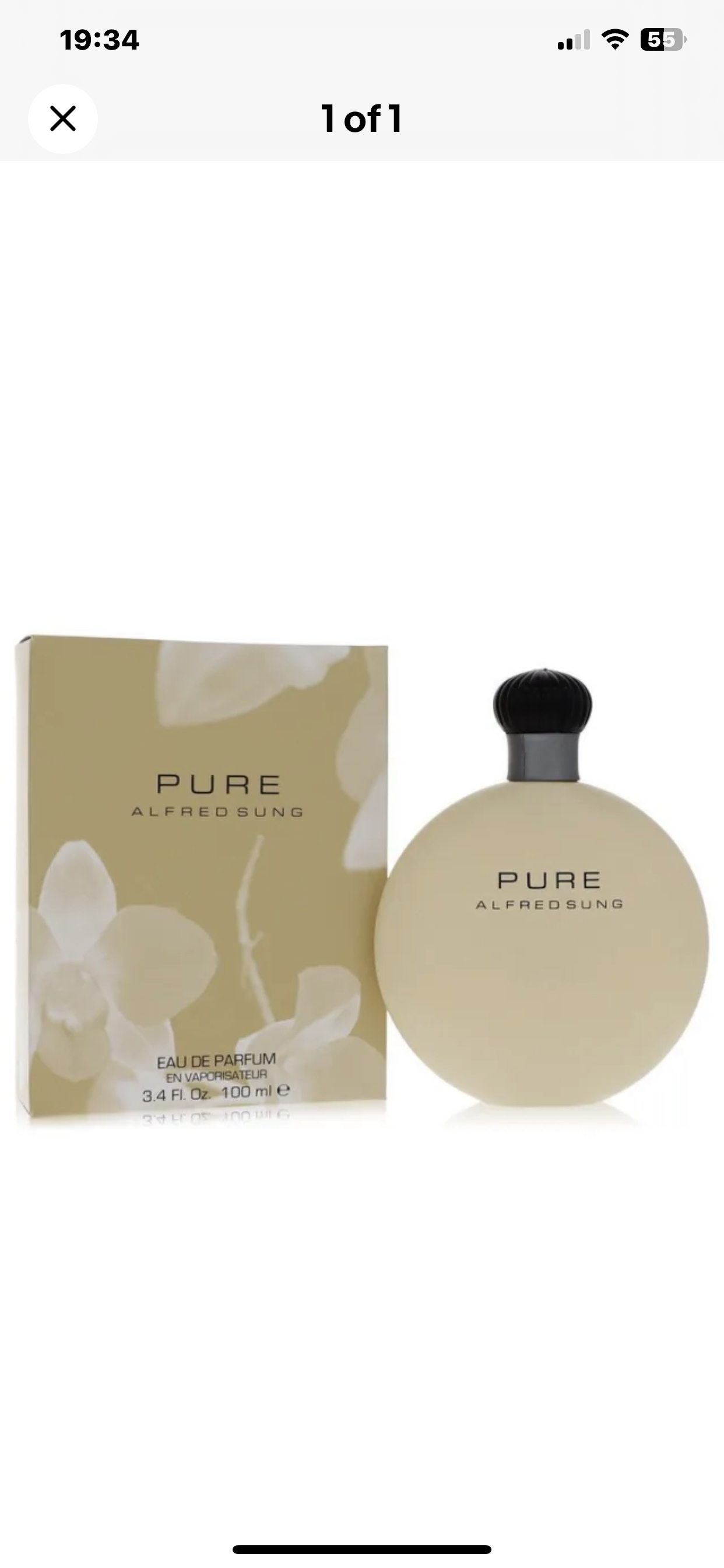 Pure Alfred Sung 100ml New. thumbnail
