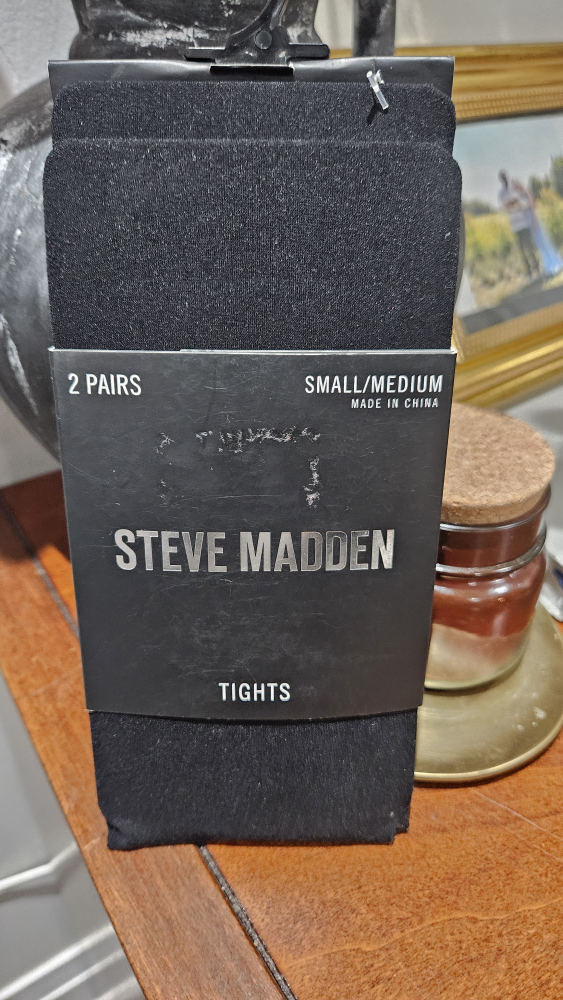 brand new 2 pairs  Steve madden tights thumbnail