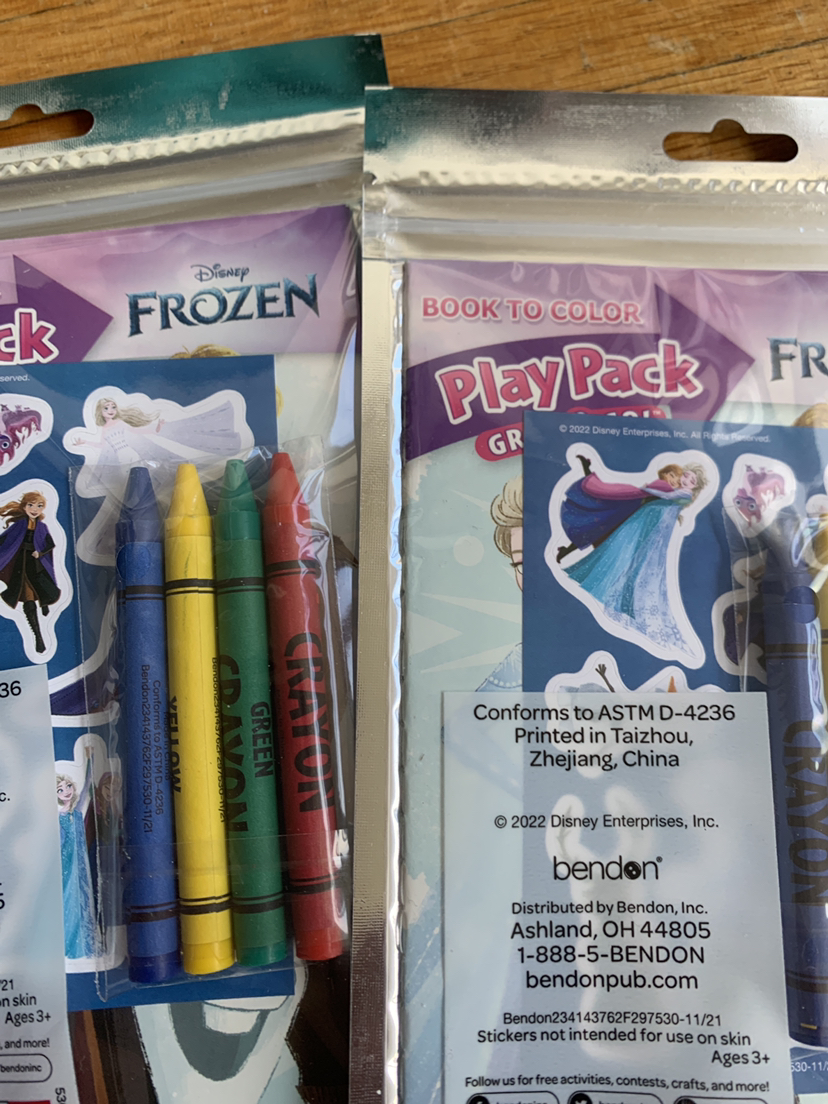 Disney Frozen  Grab and go play paks. image indicator(2)