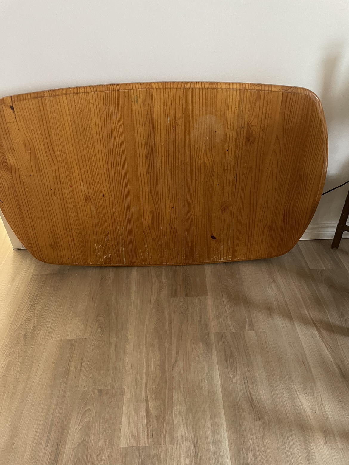 Sturdy wood table (no chairs) thumbnail