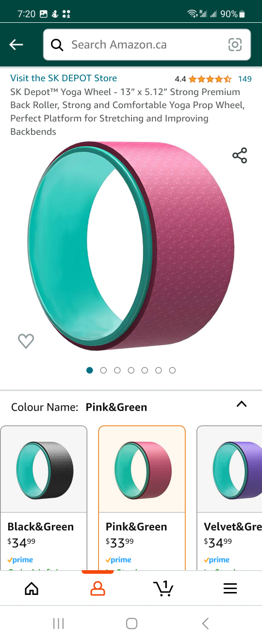 New Yoga Wheel thumbnail
