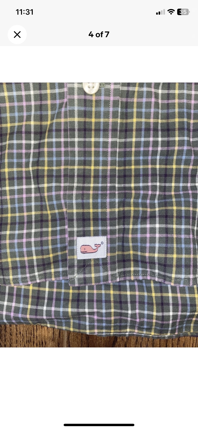 NWT Vineyard Vines Murray Button Down Shirt Medium image indicator(4)