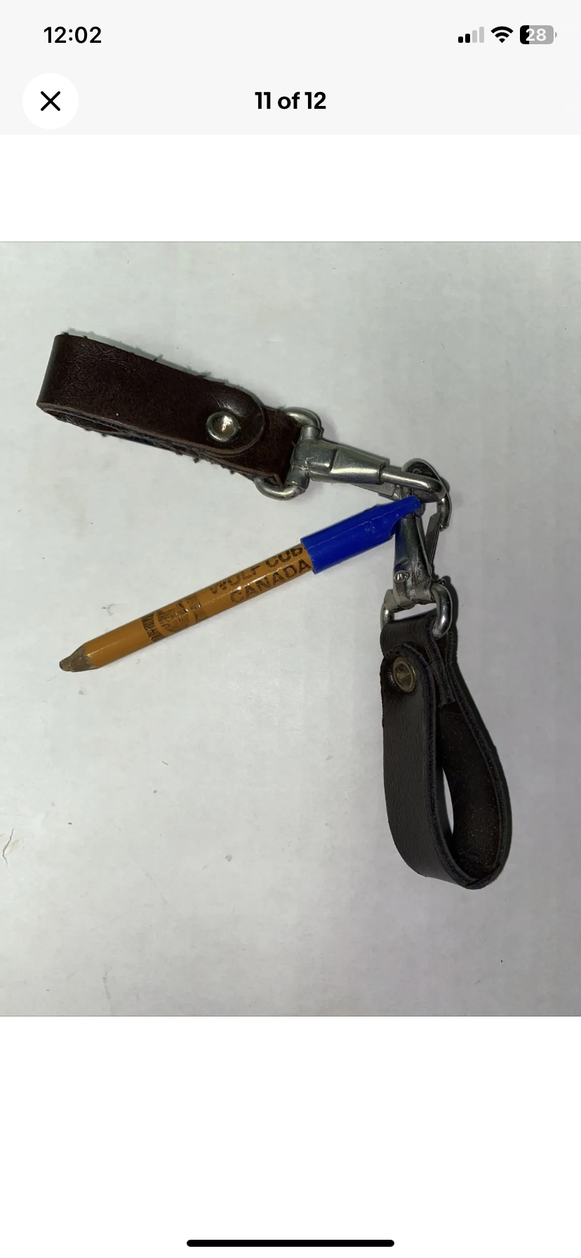 Vintage Boy Scouts Of Canada Uniform Wolf Cub Toronto Lot image indicator(9)