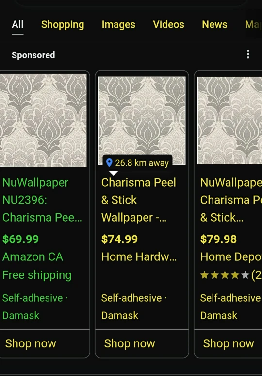 3 New rolls of peel and stick wall paper image indicator(10)