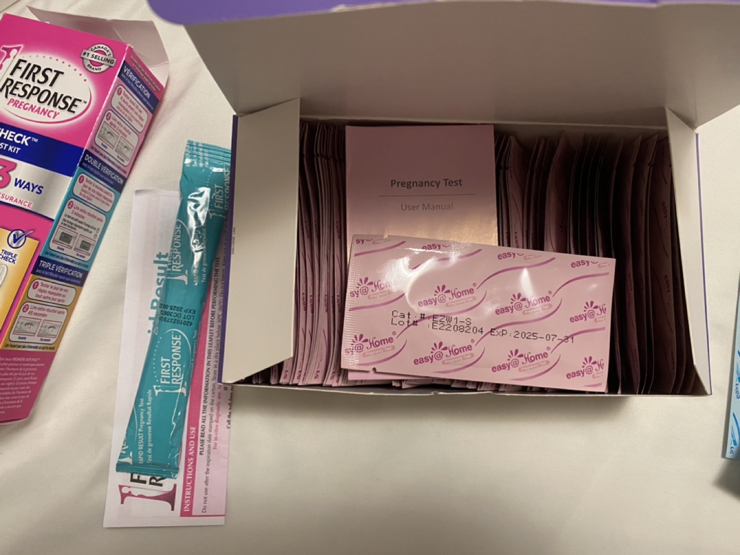 Pregnancy test strip, first response pregnancy tester - photo 2
