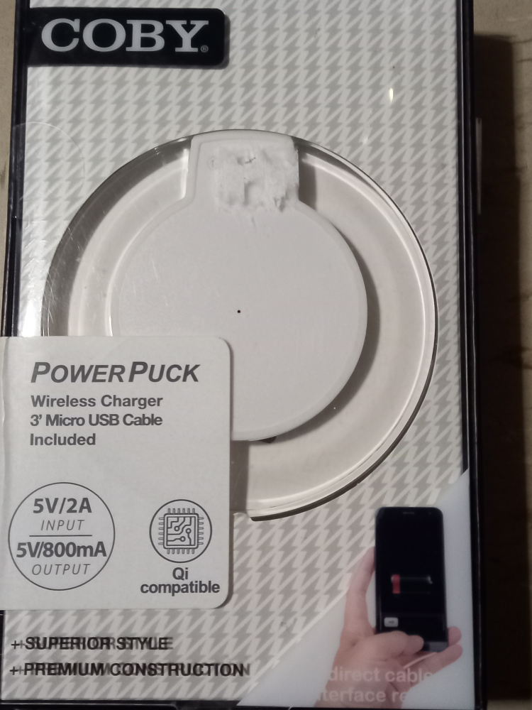 🏒 Wireless charger Power Puck image indicator(2)