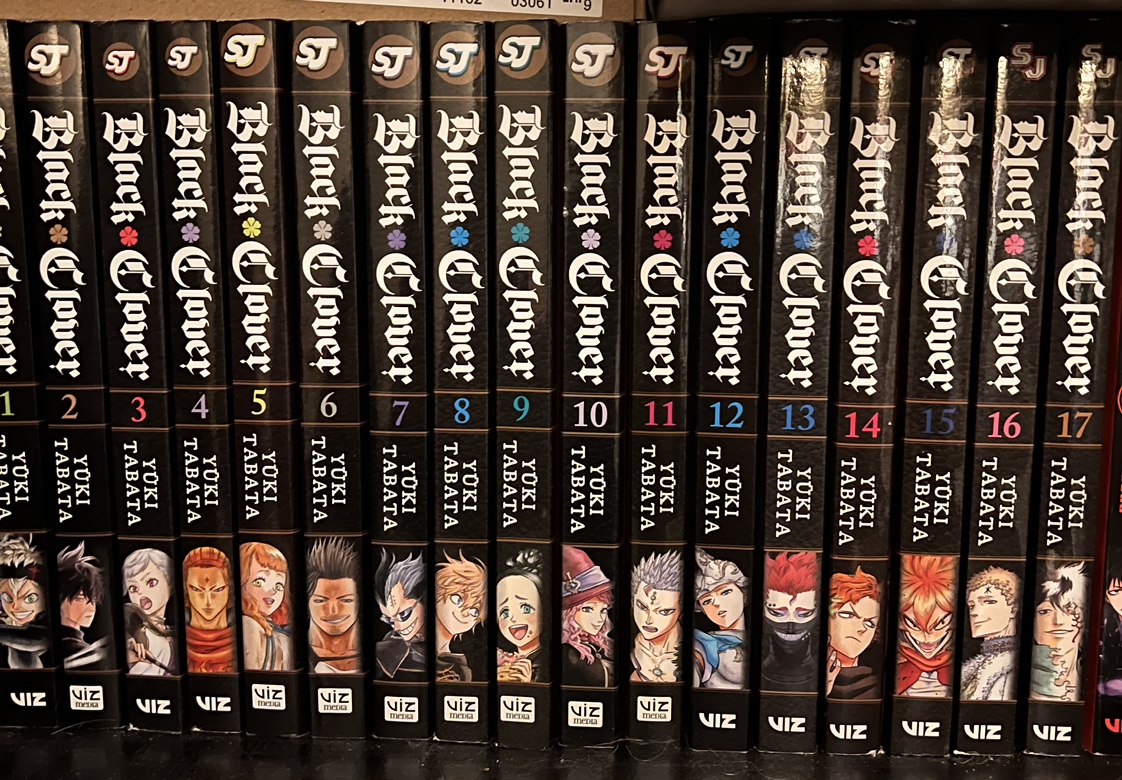 Black Clover Volume 1-17 thumbnail